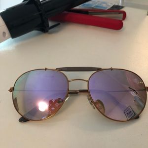 Purple flash ray bans